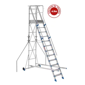 Échelle Plateforme Aluminium FORTEZZA 12