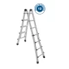 Echelle-Transformable-Aluminium-Black66-Maroc
